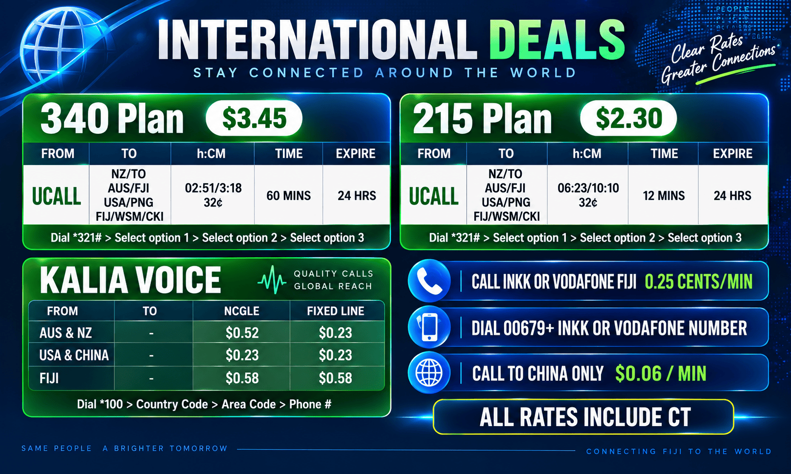 International Deals – Clear Rates, Greater Connections